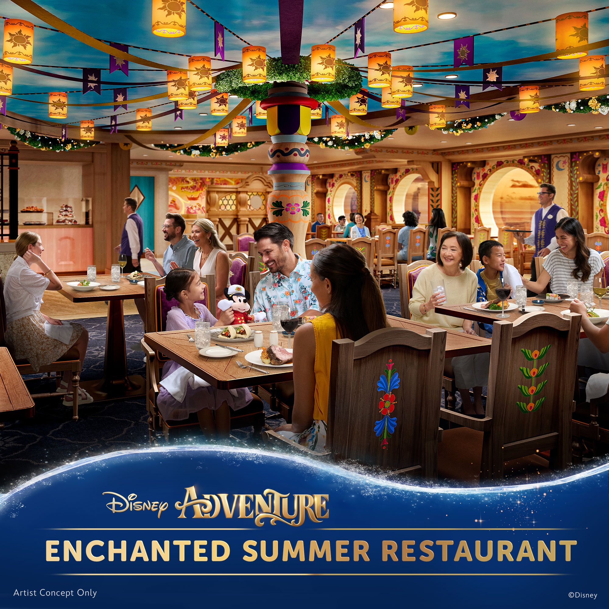 مطعم الصيف المسحور